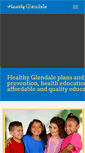 Mobile Screenshot of healthyglendale.org